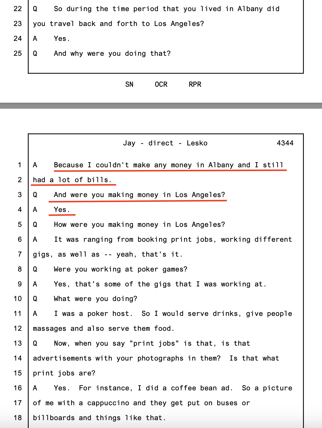 Jay testimony Tr. 4343-4344
